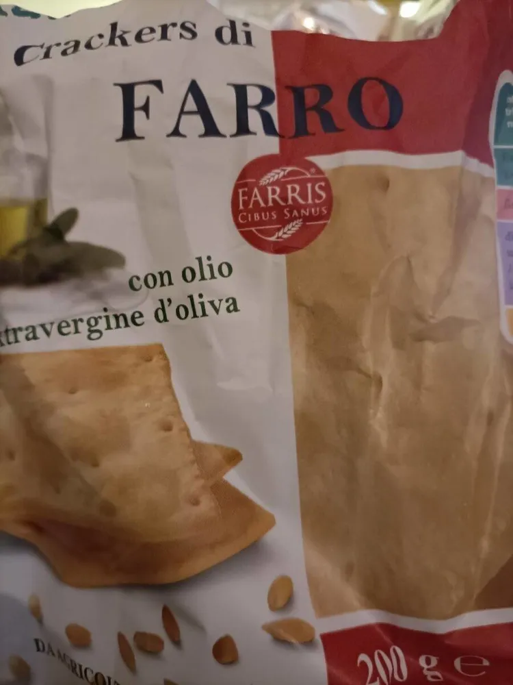 Crackers di farro