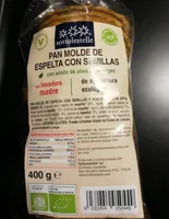 Pan molde de Espelta con semillas