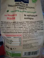 Pan de molde trigo sarraceno integral y espelta