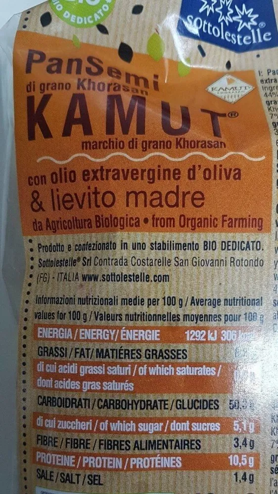 Pan de kamut