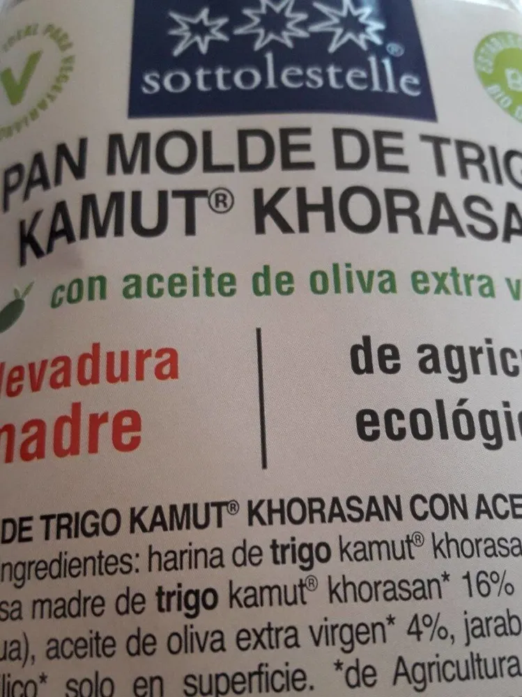 Pan molde kamut