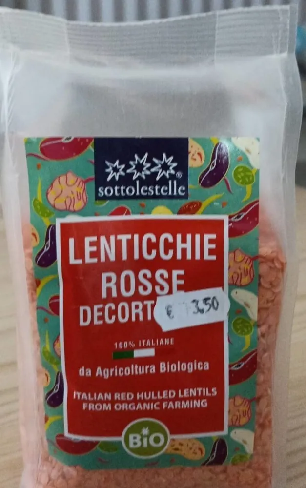 Lenticchie rosse decorticate