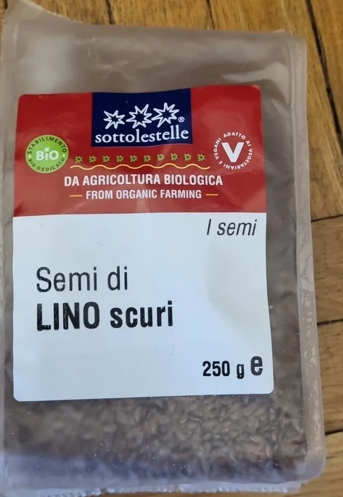 Semi di lino scuri