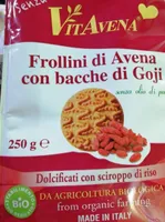 Frollini di avena con bacche di goji