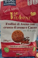 Frollini di avena con crusca di avena e cacao