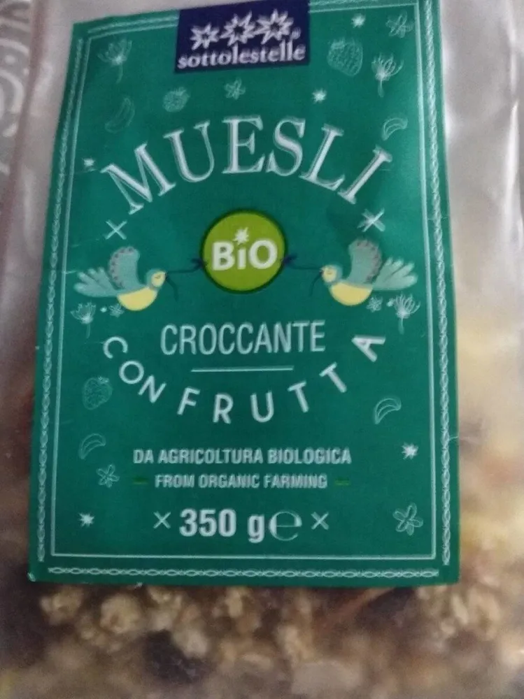 Muesli croccante con Frutta