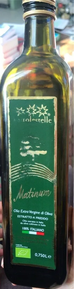 Olio extravergine di oliva estratto a freddo