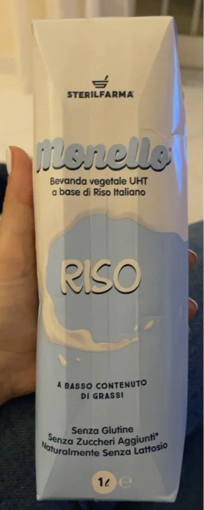 Bevanda vegetale UHT a base di riso italiano