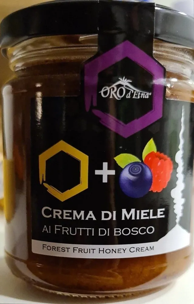 Crema di miele ai frutti di bosco