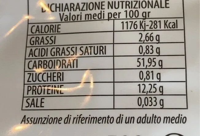 Pasta fresca di semola