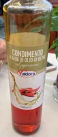 Condimento a base di olio di oliva al peperoncino