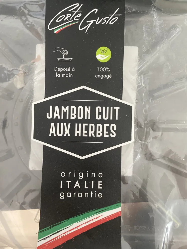 Jambon cuit aux herbes