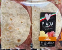 Piada Speck et Fromage
