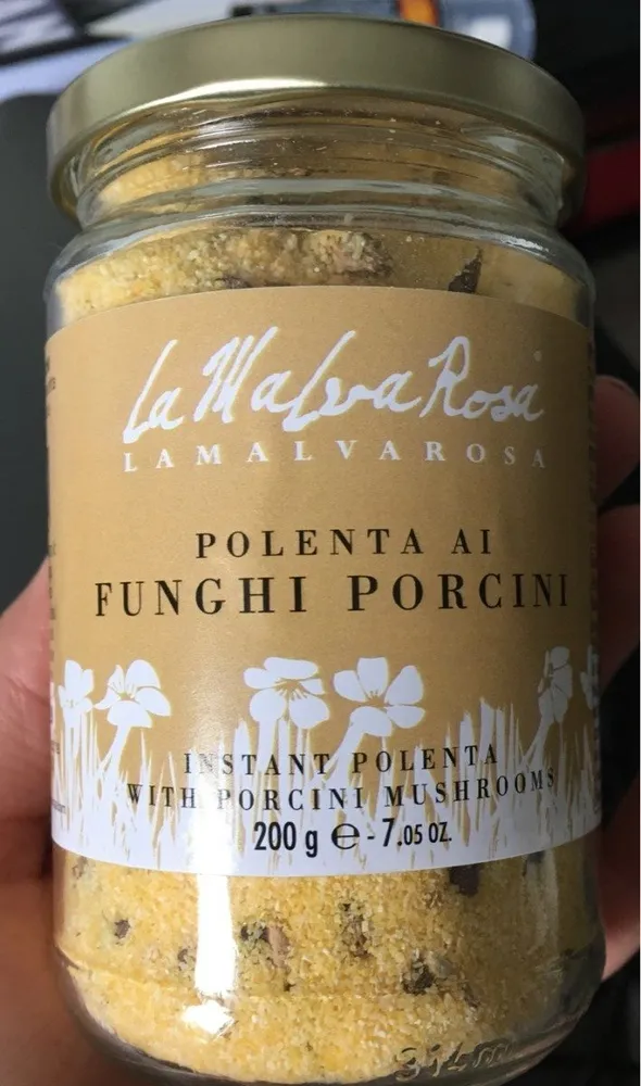Polenta ai funghi porcini