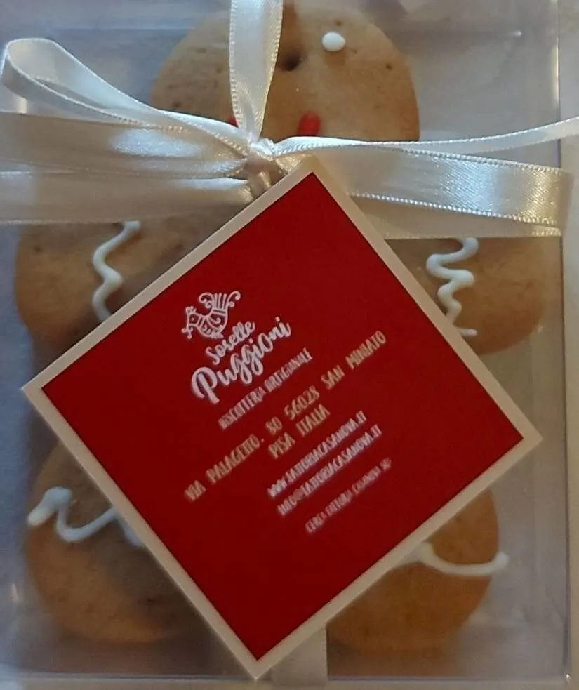 Biscotti omino di pan di zanzero
