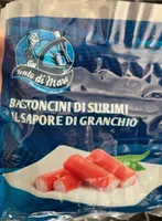 Bastoncini di surimi al sapore di granchio