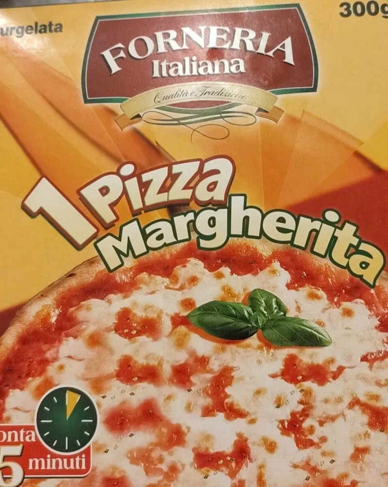 forneria italiana pizza margherita precotta e surgelata