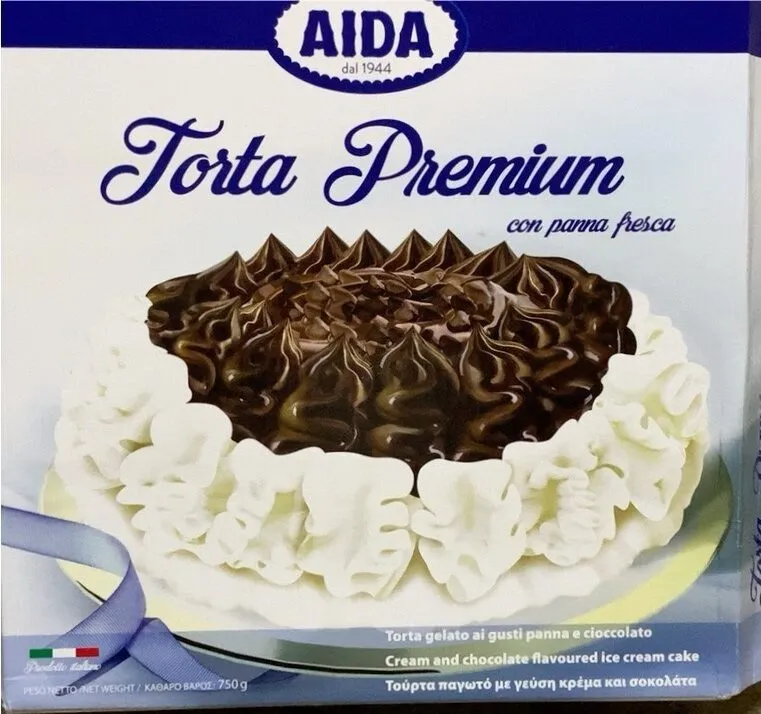Torta Premium con panna