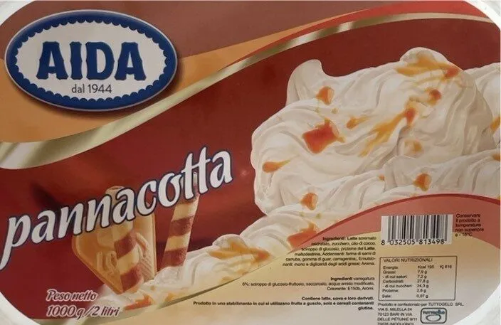 Gelato pannaccotta