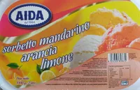 Sorbetto mandarino arancia limone