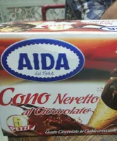 Cono neretto al cioccolato