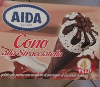 Cono alla stracciatella