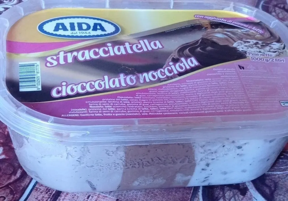 stracciatella cioccolato nocciola