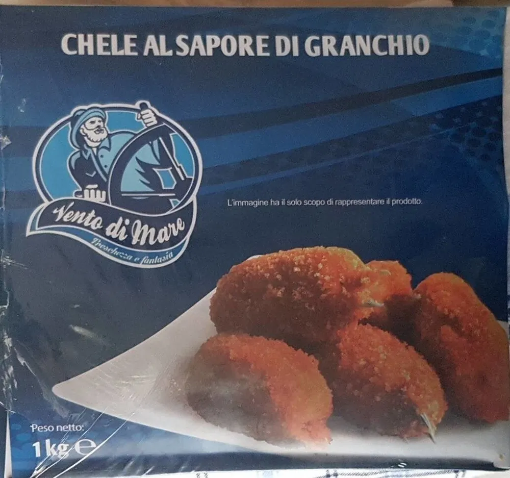 Chele al sapore di granchio