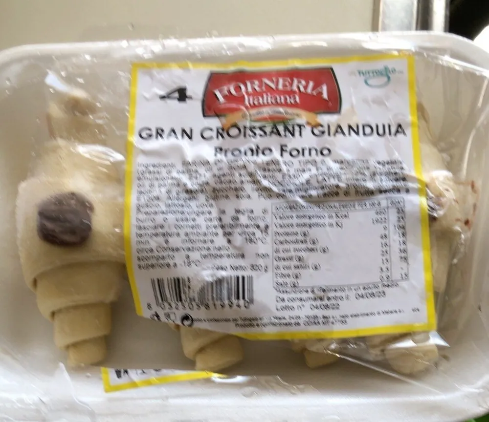 Gran croissant gianduia