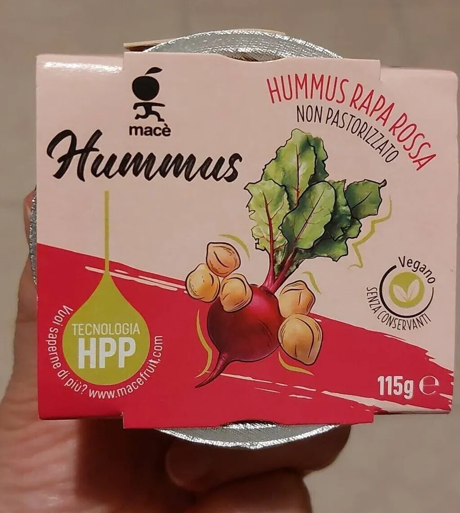 Hummus rapa rossa