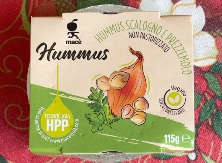 Hummus scalogno e prezzemolo