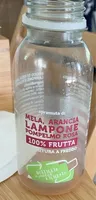 Spremuta mela arancia lampone pompelmo rosa