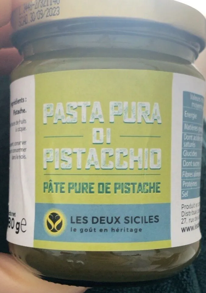 Pâte pure de pistache