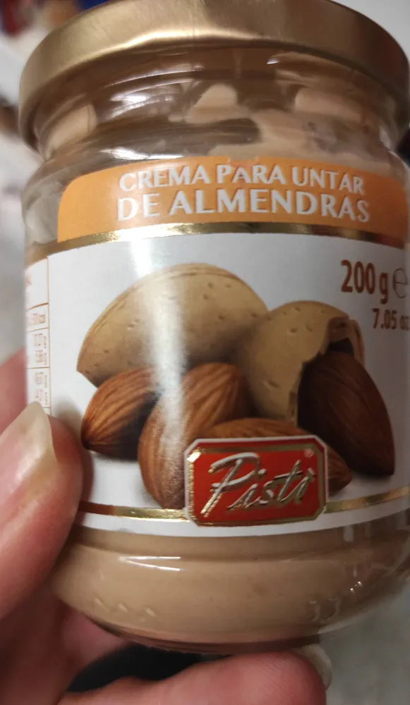 Crema de almendras