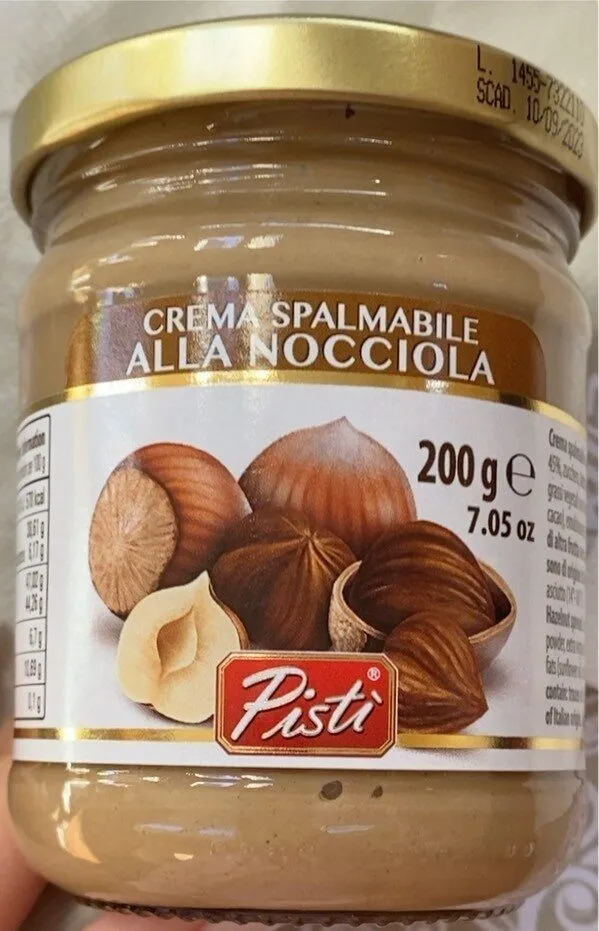Crema spalmabile alla nocciola