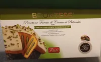 Panettone farcito di crema al pistacchio