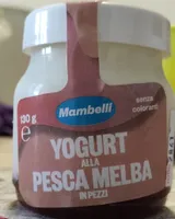 Yogurt alla pesca Melba