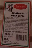 Gelato gusto panna cotta