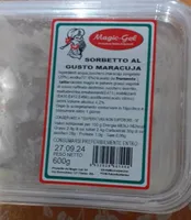 Sorbetto al gusto maracuja