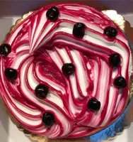 Torta gelato variegata amarena