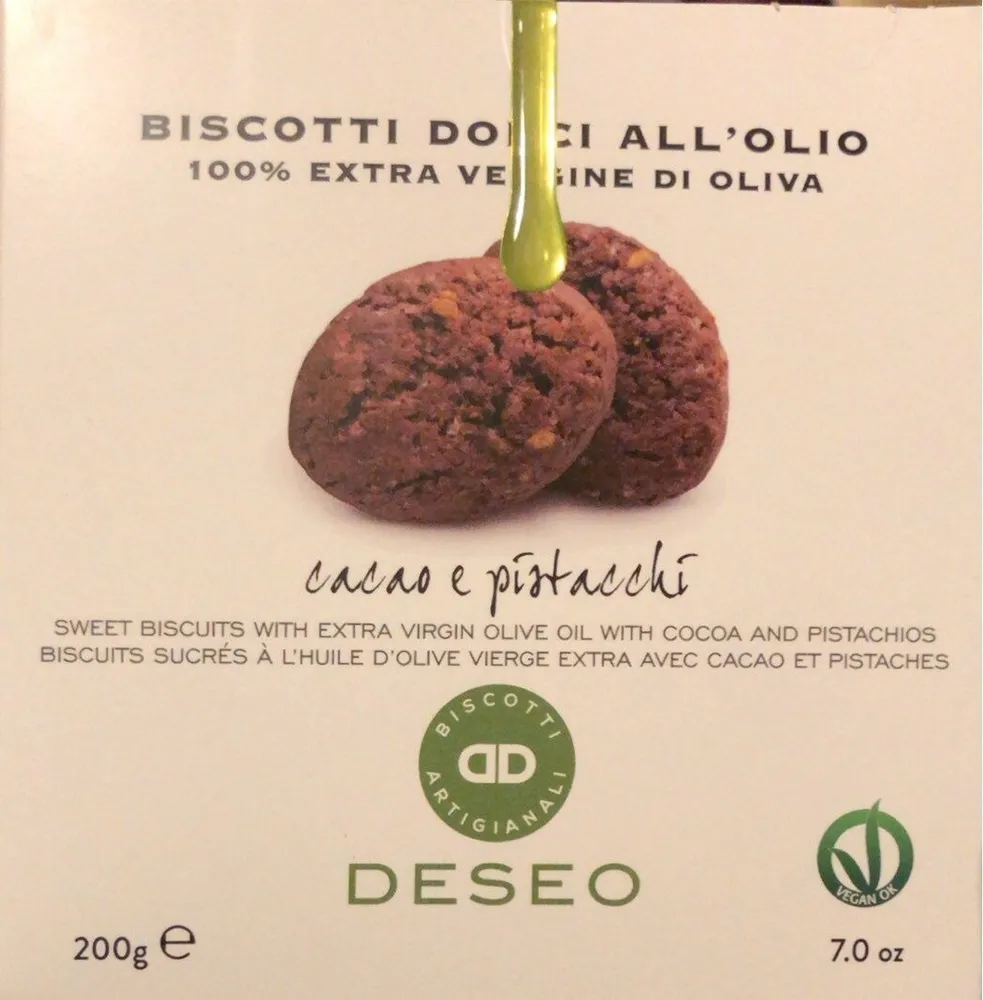 Biscotti dolci all’olio