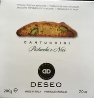 Cantuccini Pistaches Et Noix