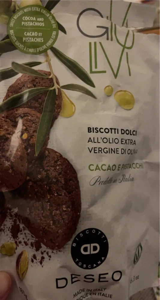 Biscotti Dolci all’olio extra vergine di olivia