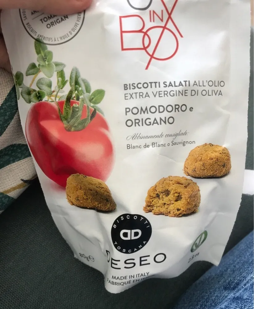 Biscuits Tomate Origan