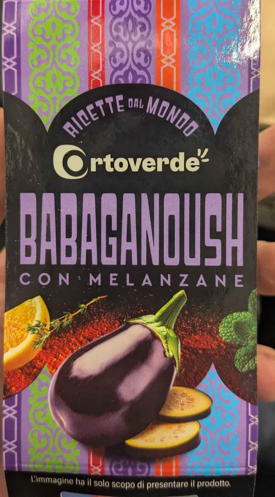 Babaganoush con melanzane