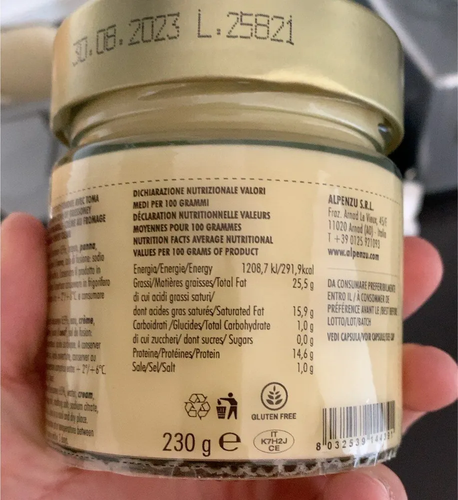 Fonduta di Toma di Gressoney