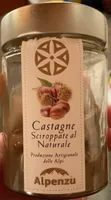 Castagne sciroppate al naturale
