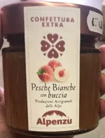 Confetture extra pesche bianche con buccia