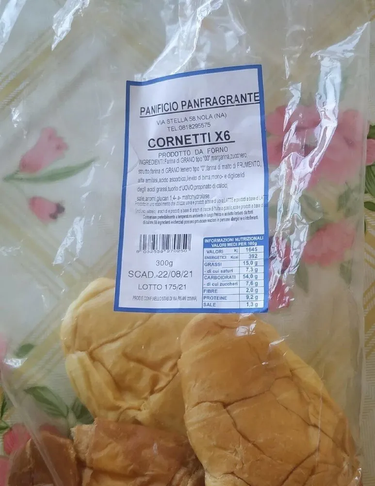 Cornetti x 6