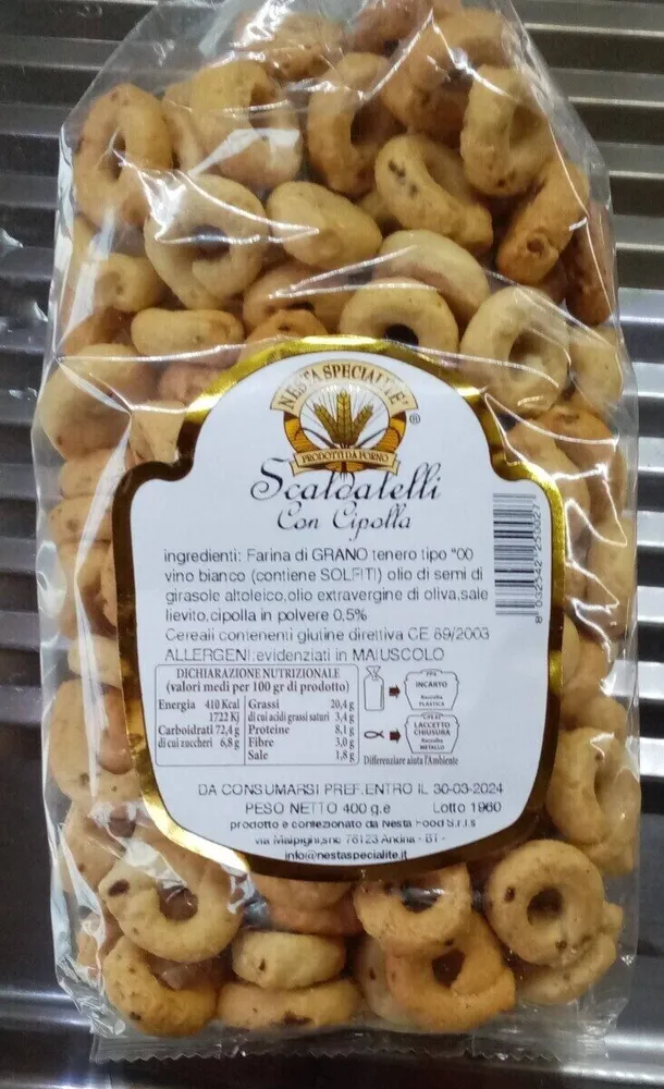 Scaldalelli con cipolla